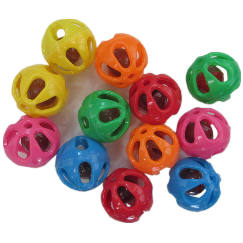 Plastic Bell round Hollow Double-Layer Pet Ball Hamster Cat Dog Toy Ringing Bell Plastic Bell round Hollow Double-Layer Pet Ball Hamster Cat Dog Toy Ringing Bell