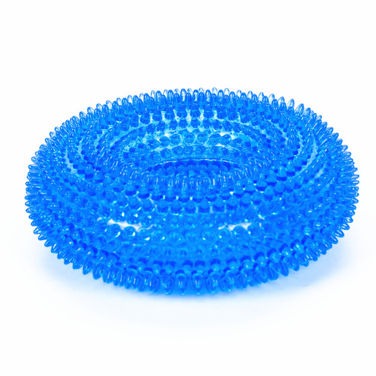 Pet Toy Bite-Resistant Vocalization Toy Ball Large Dog Golden Retriever Barbed TPR Dog Toy Tooth Cleaning Molar Dog Toy