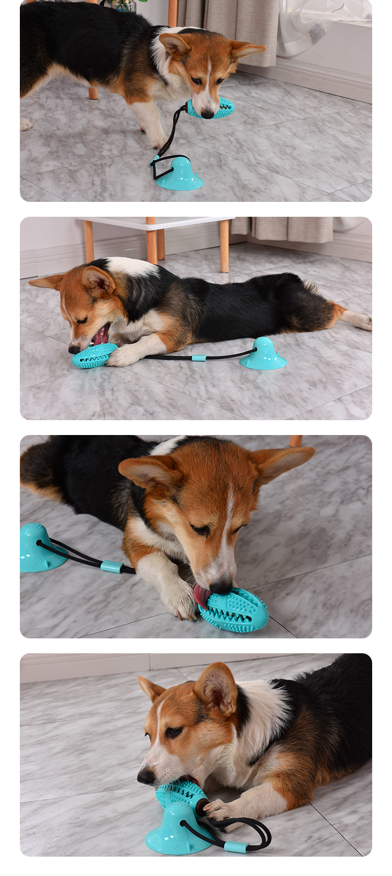 Pet Supplies 2020 Amazon Hot Selling Dog Toys Pet Sucker Food Dropping Ball Pet Toy Ball Dog Toothbrush