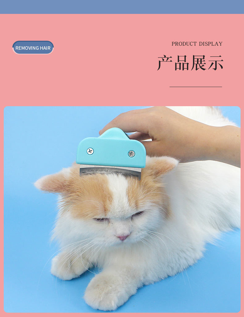 Pet Cat Comb Floating Hair Comb Brush Cat Hair Cleaner Dog Comb Universal Cat-Related Products Pet Cat Comb Floating Hair Comb Brush Cat Hair Cleaner Dog Comb Universal Cat-Related Products
