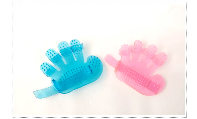 Pet Massage Finger Brush Cat Dog Hair Removal Roller Gloves Comb Single Rubber Gloves Manufacturer Dog Massage