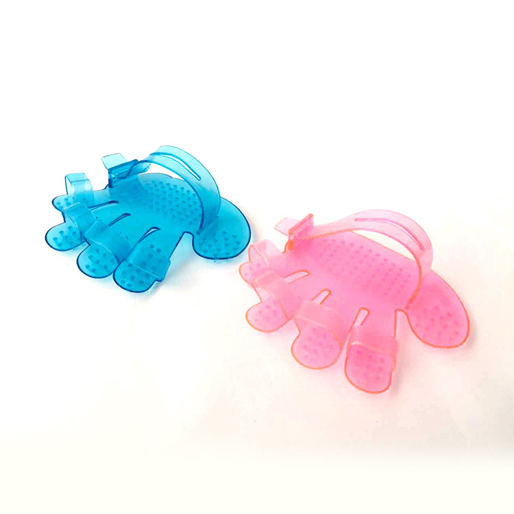 Pet Massage Finger Brush Cat Dog Hair Removal Roller Gloves Comb Single Rubber Gloves Manufacturer Dog Massage