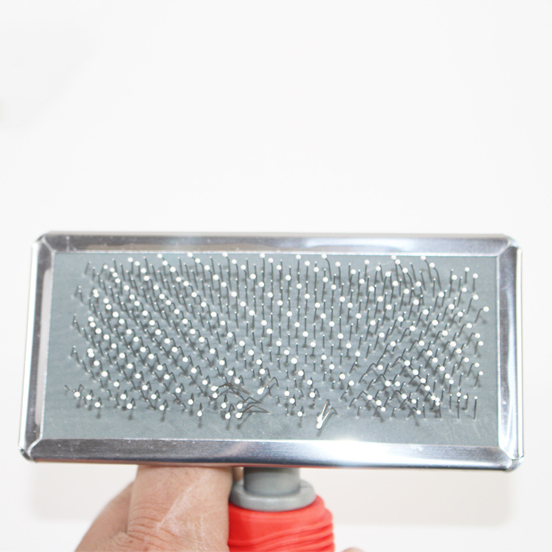 Dog Comb Brush Soft Carry Handle Brush Pet Comb Hair Removal Comb Pet Supplies Factory Wholesale Stall Supply