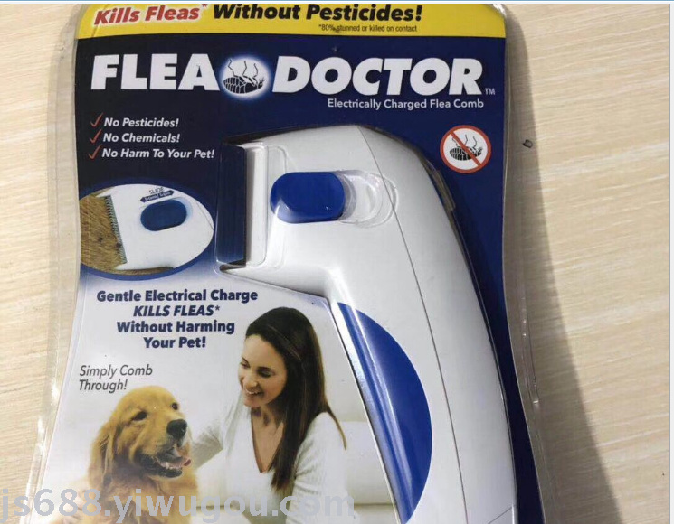 New lice remover pet products flea cleaning brush comb lice remover pet dog scratcher