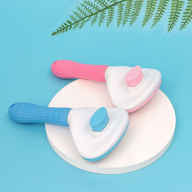 Cat Comb Hair Removal Brush Float Hair Cleaning Hair Removal Cat Hair Dog Fur Cleaner Comb Brush Needle Comb Dog Pet Supplies