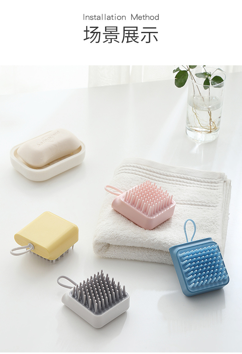Collection Original Silicone Shampoo Brush Portable Shampoo Massage Brush Wet and Dry Dual-Use Pet Shower Brush Handheld Shampoo Comb Collection Original Silicone Shampoo Brush Portable Shampoo Massage Brush Wet and Dry Dual-Use Pet Shower Brush Handheld Shampoo Comb