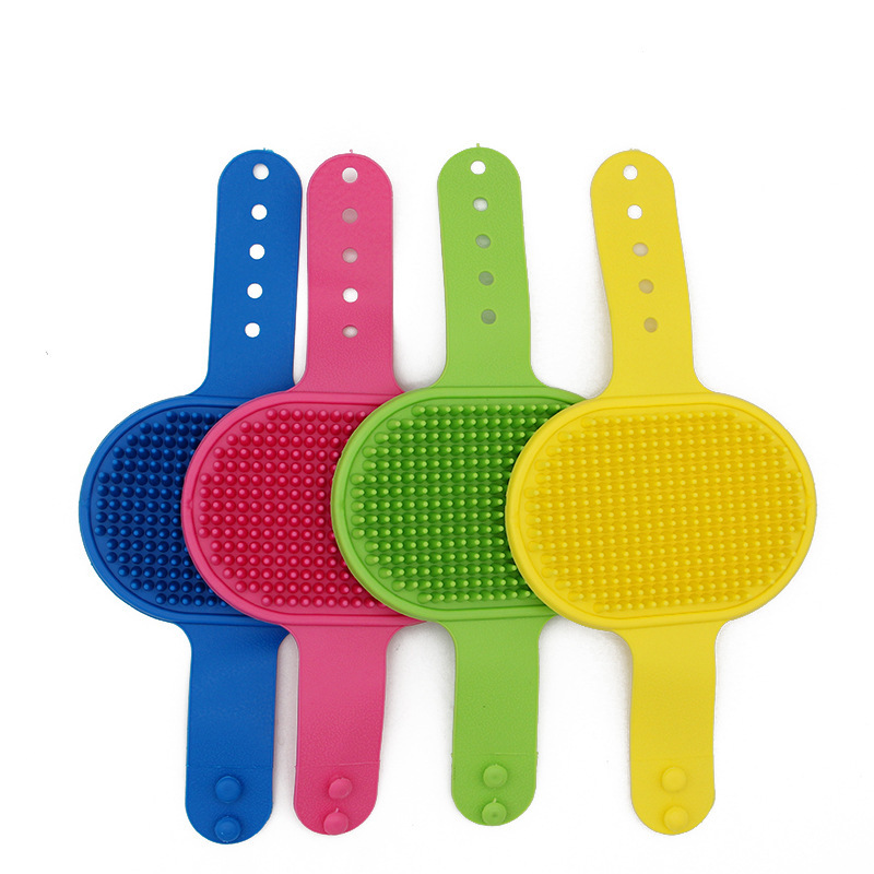 Pet Supplies Pet Shower Brush Dog Cleaning Brush Rubber Gloves Animal Bath Comb