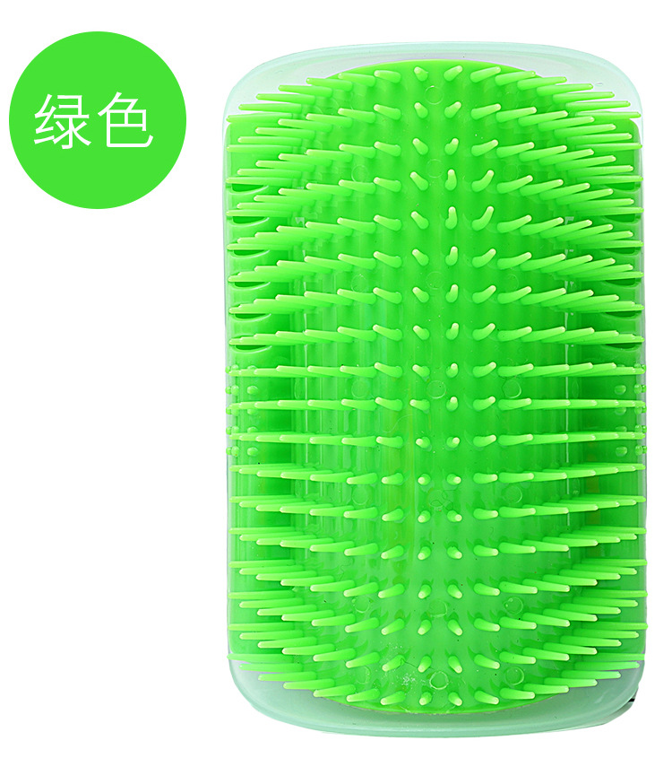 Pet Cat Corner Hair Rubbing Device Massager Cat Scratching Tickle Tickling Device Cat Comb Massage Corner Brush Pet Cat Corner Hair Rubbing Device Massager Cat Scratching Tickle Tickling Device Cat Comb Massage Corner Brush
