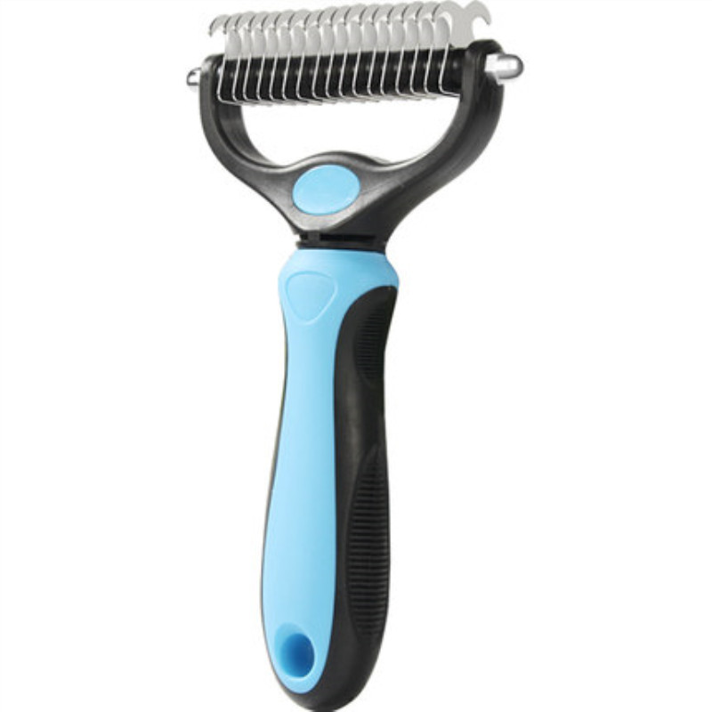 Amazon Exclusively Provides Dog Pet Comb Needle Comb Comb Hair Removal Double-Sided Knot Untying Comb Brush Lady Shaver Supplies