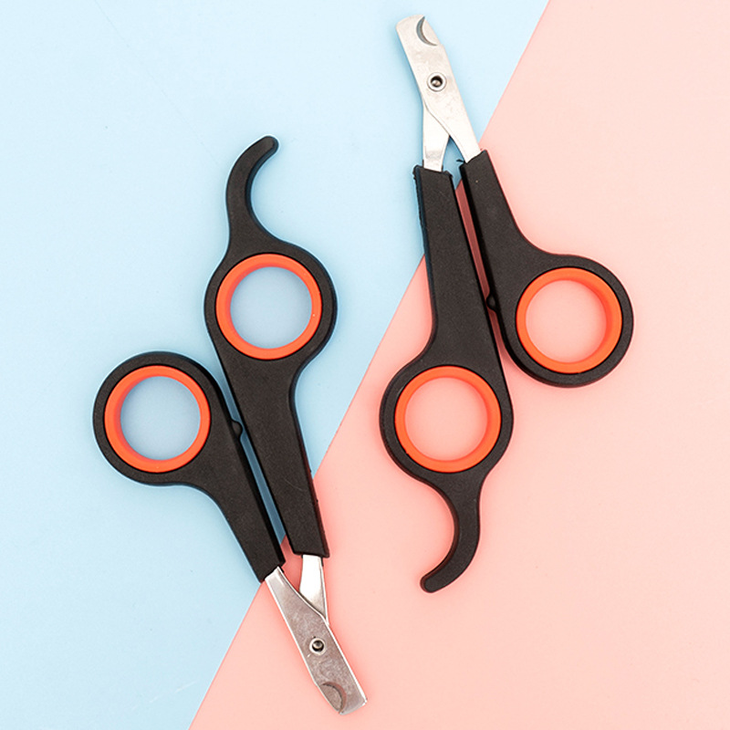 Pet Nail Clipper Stainless Steel Cat Nail Clippers Pet Scissors Cat Cleaning Beauty Nail Clippers Pet Supplies