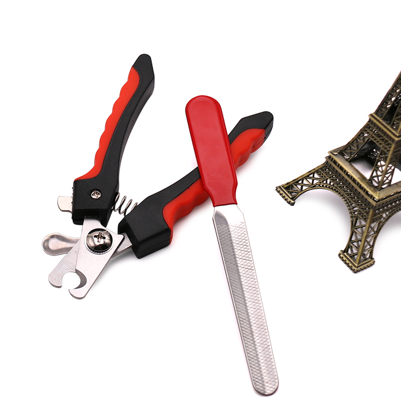 Pet Nail Clipper Stainless Steel Pet Nail Clippers Multi-Functional Nail Scissors Pet Nail Repair Nail Scissors