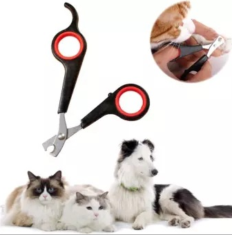 Pet Nail Clipper Stainless Steel Dog Nail Clippers Cat Nail Scissors Pet Dog Beauty Supplies