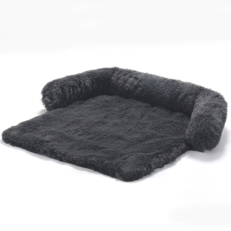 Amazon Hot Kennel Plush Kennel Pet Sofa Cat Nest Removable and Washable Warm Pet Blanket Dog Mat