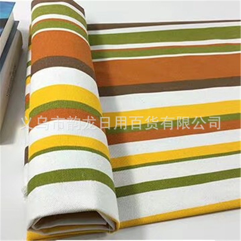 Factory direct cotton printed canvas pet sofa luggage apron cloth