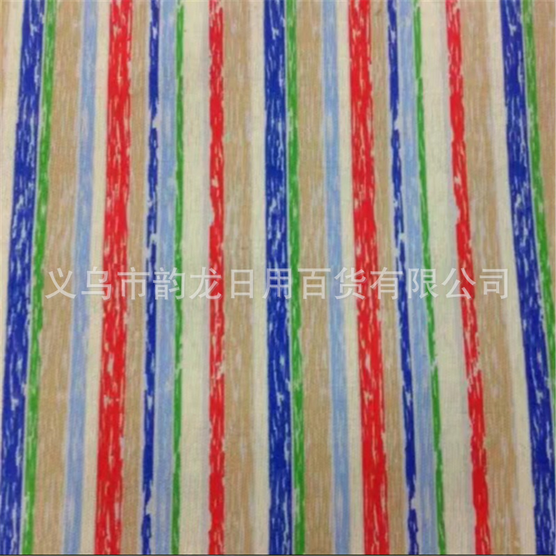 Factory direct cotton printed canvas pet sofa luggage apron cloth
