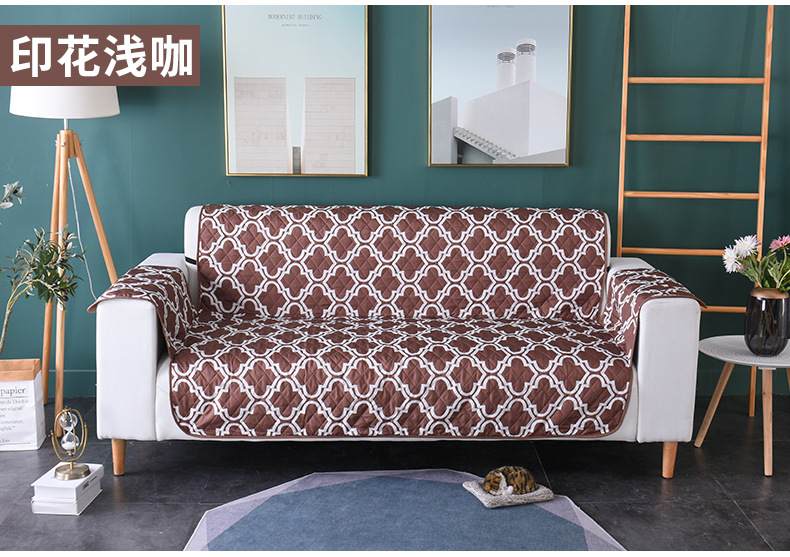 Pet Sofa Cushion New Printed Dog Cat Waterproof Sofa Cushion Amazon Hot Sofa Protective Cover