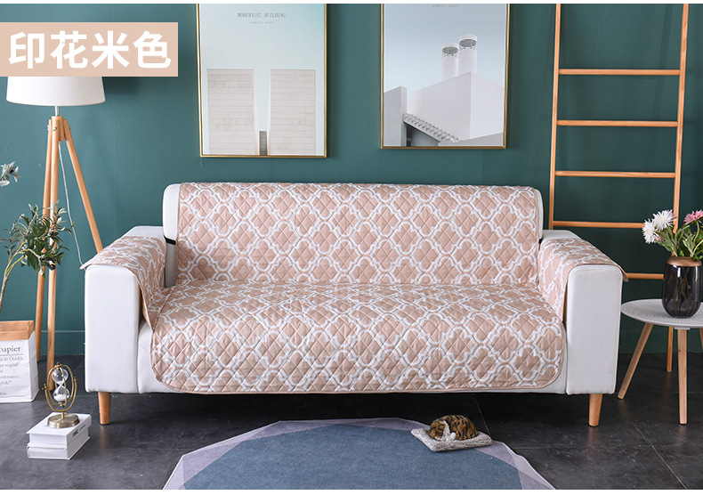 Pet Sofa Cushion New Printed Dog Cat Waterproof Sofa Cushion Amazon Hot Sofa Protective Cover