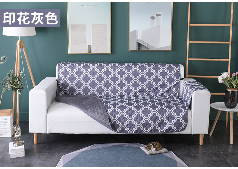 Pet Sofa Cushion New Printed Dog Cat Waterproof Sofa Cushion Amazon Hot Sofa Protective Cover