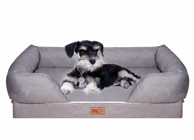 Manufacturer direct sale new pet sofa bed memory cotton pet litter cat and dog pad in large dog kennel bed