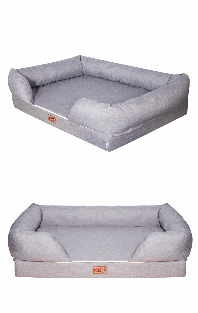 Manufacturer direct sale new pet sofa bed memory cotton pet litter cat and dog pad in large dog kennel bed