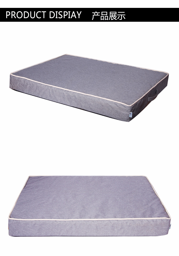 Manufacturer direct sale new pet sofa bed memory cotton pet litter cat and dog pad in large dog kennel bed