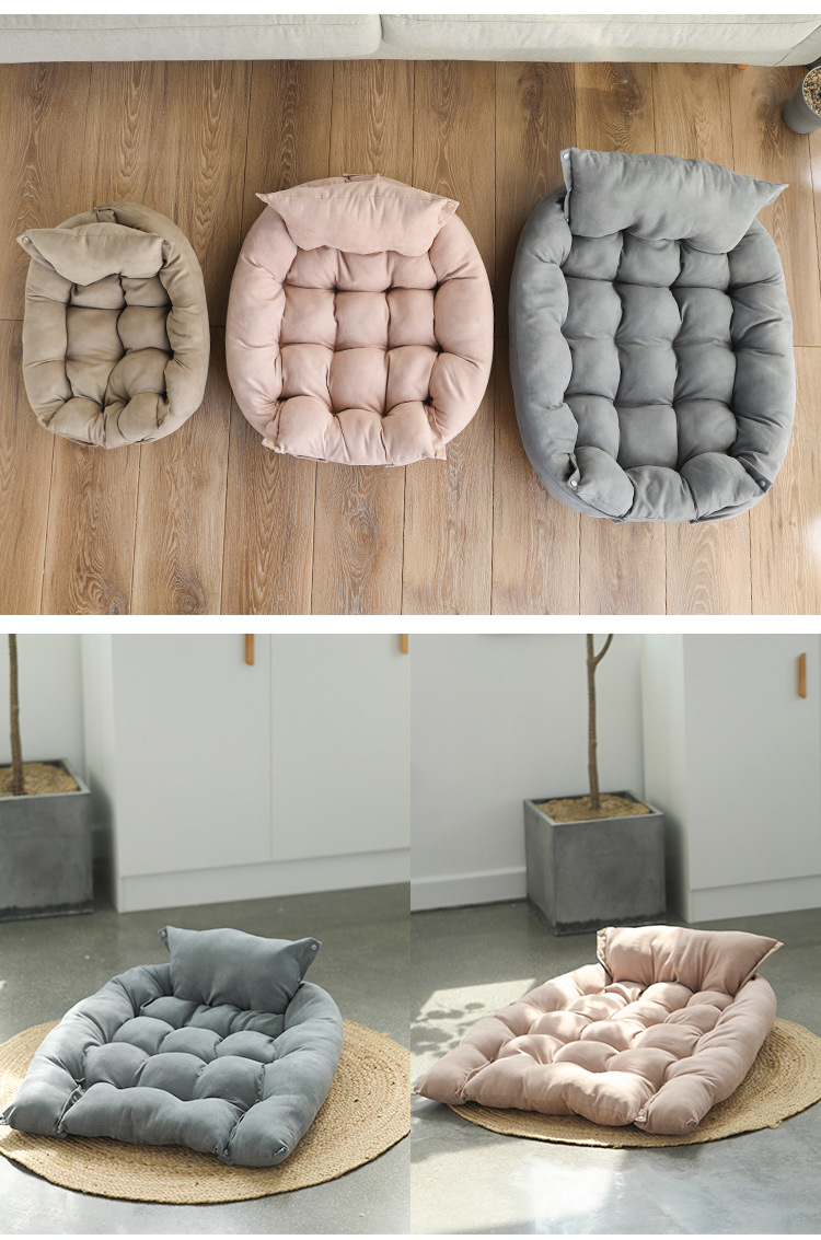Customizable Source Factory Multi-Functional Folding Square Pad Pet Sofa Nest Dog Mat Deformable Multi-Purpose Kennel