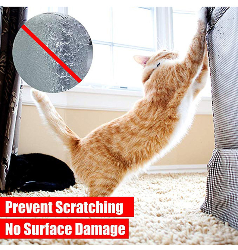 Amazon Hot Selling Pet Sofa Protective Tape Cat Anti-Scratch Protector Film Training Item