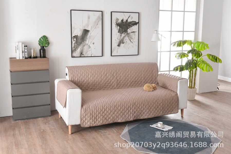 Four Seasons General Fabrics Ultrasonic Pet Sofa Cushion CrossBorder OnePiece Sofa Cover Special Offer