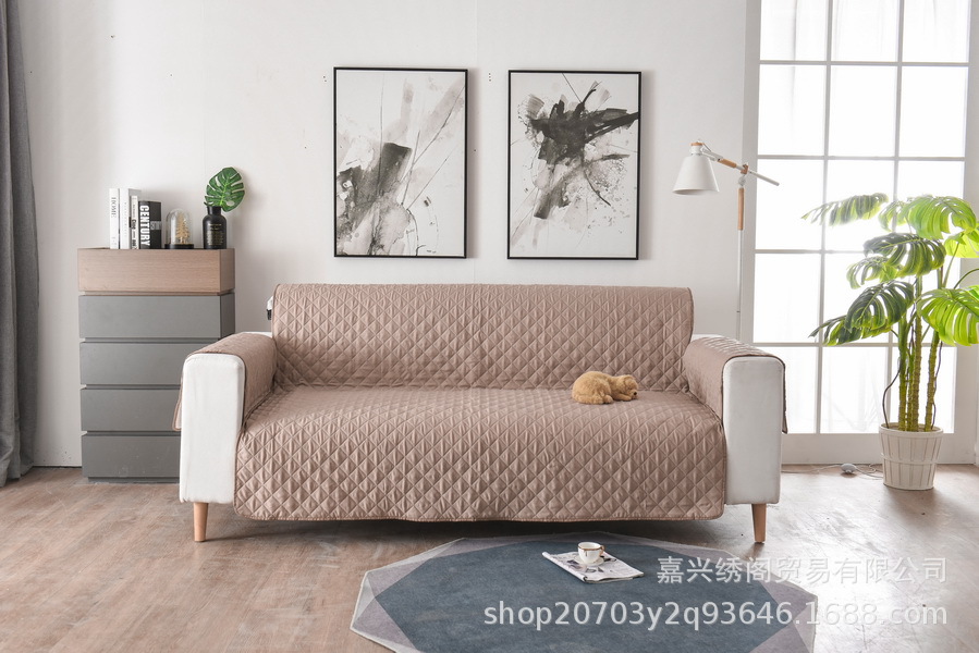 Four Seasons General Fabrics Ultrasonic Pet Sofa Cushion CrossBorder OnePiece Sofa Cover Special Offer