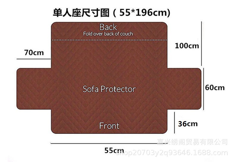 Four Seasons General Fabrics Ultrasonic Pet Sofa Cushion CrossBorder OnePiece Sofa Cover Special Offer