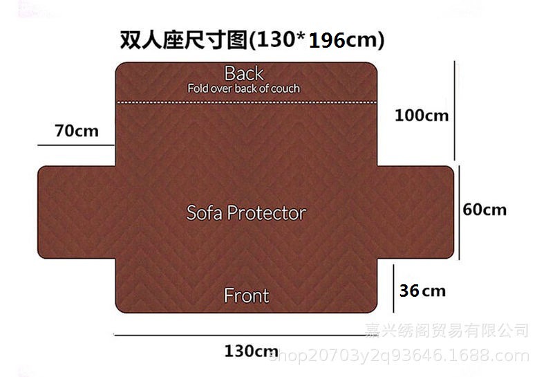 Four Seasons General Fabrics Ultrasonic Pet Sofa Cushion CrossBorder OnePiece Sofa Cover Special Offer