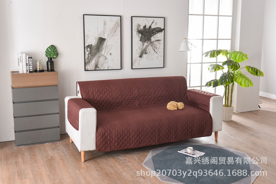 Four Seasons General Fabrics Ultrasonic Pet Sofa Cushion CrossBorder OnePiece Sofa Cover Special Offer