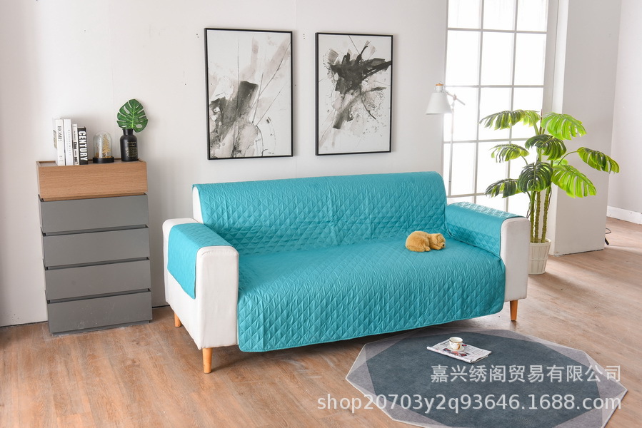 Four Seasons General Fabrics Ultrasonic Pet Sofa Cushion CrossBorder OnePiece Sofa Cover Special Offer