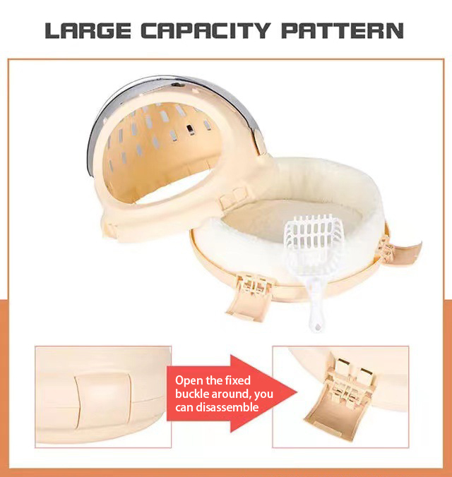 Space Capsule Cat Pet Backpack Transparent Dog Backpack out Breathable and Portable Pet Bag Chest Backpack Space Capsule Cat Pet Backpack Transparent Dog Backpack out Breathable and Portable Pet Bag Chest Backpack