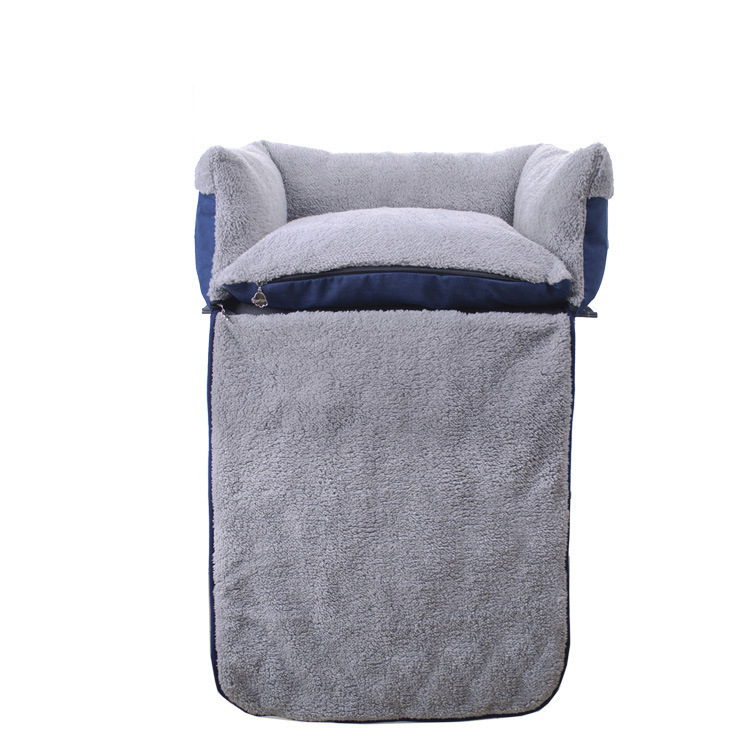 Foreign Trade Cross-Border Flip Pet Bed Pet Sofa Cushion Cat Mattress Flip Small and Medium Autumn and Winter Warm Custom