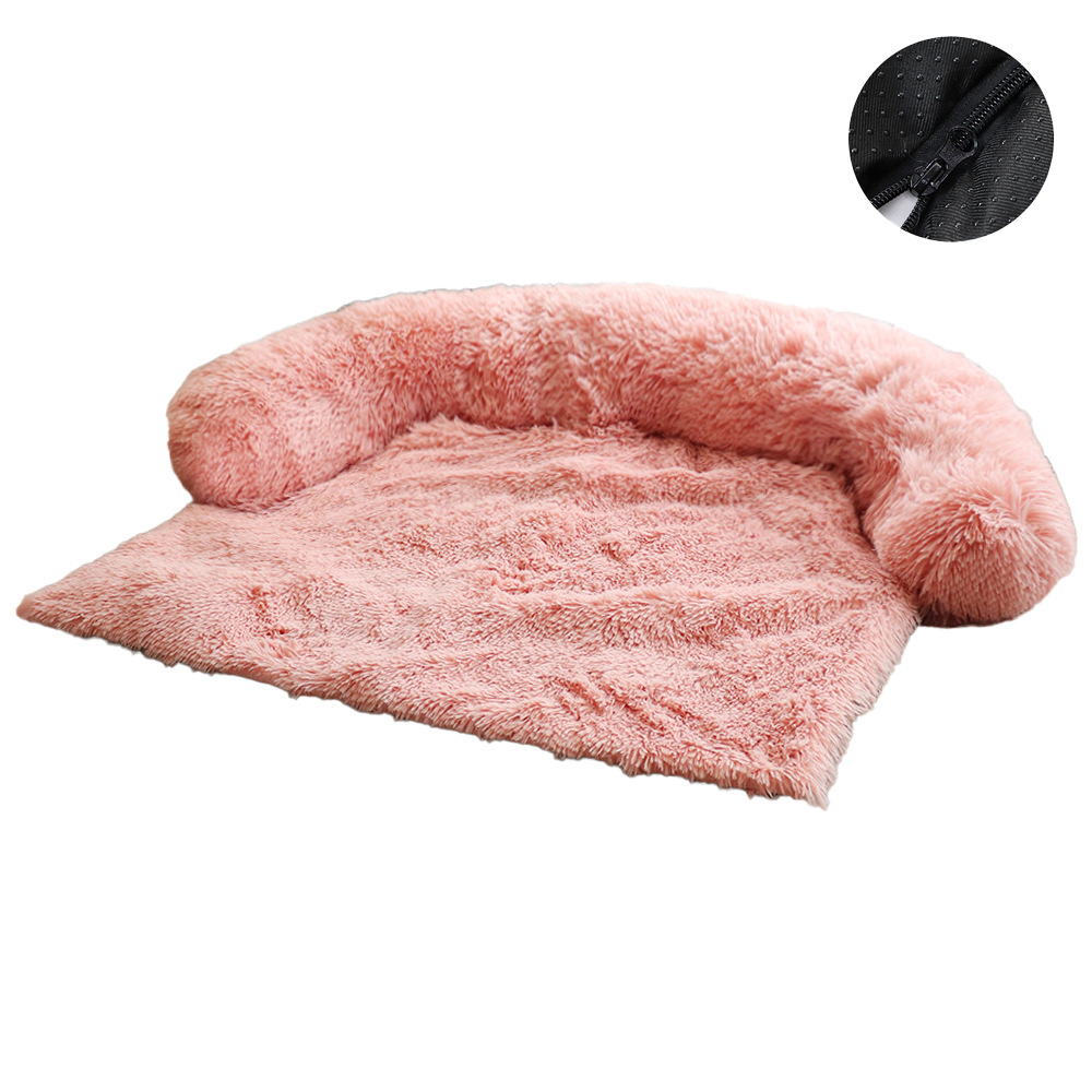 Amazon Hot Kennel Plush Kennel Pet Sofa Cat Nest Removable and Washable Warm Pet Blanket Dog Mat