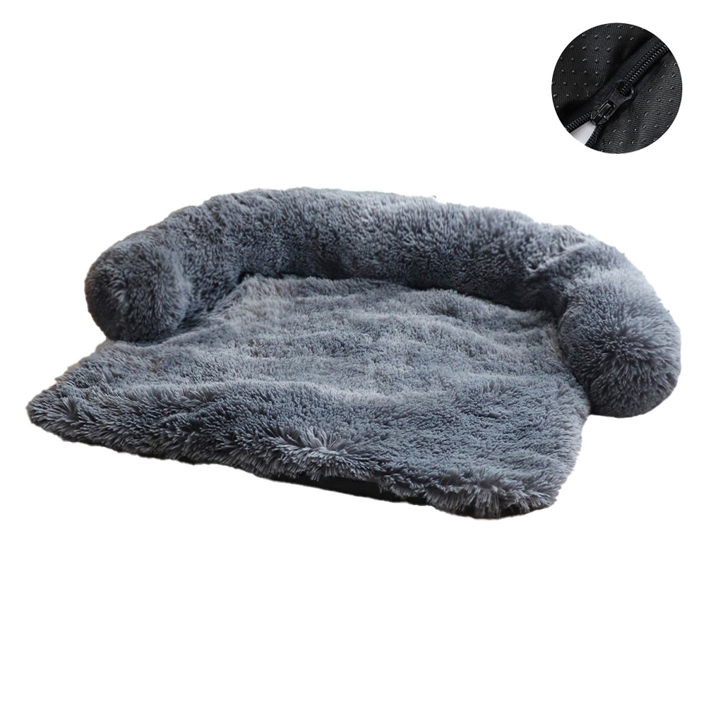 Amazon Hot Kennel Plush Kennel Pet Sofa Cat Nest Removable and Washable Warm Pet Blanket Dog Mat