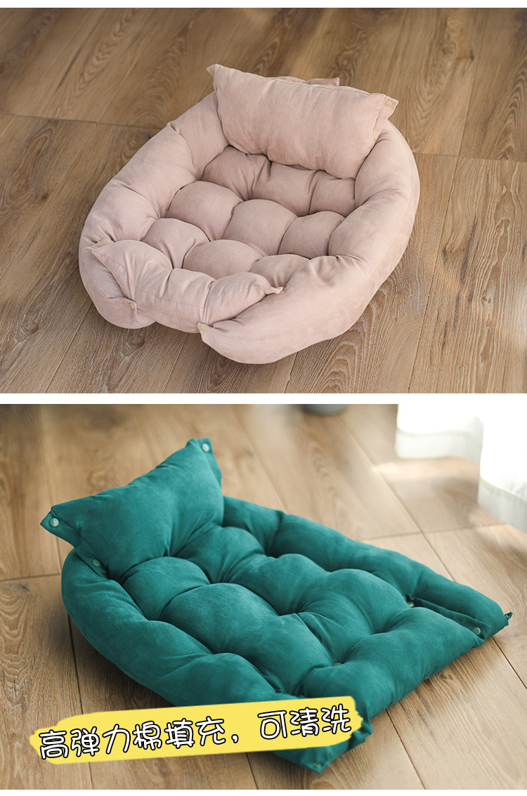 Kennel Mat Source Factory Multi-Functional Folding Square Pad Pet Sofa Nest Dog Mat Deformable Multi-Purpose Kennel
