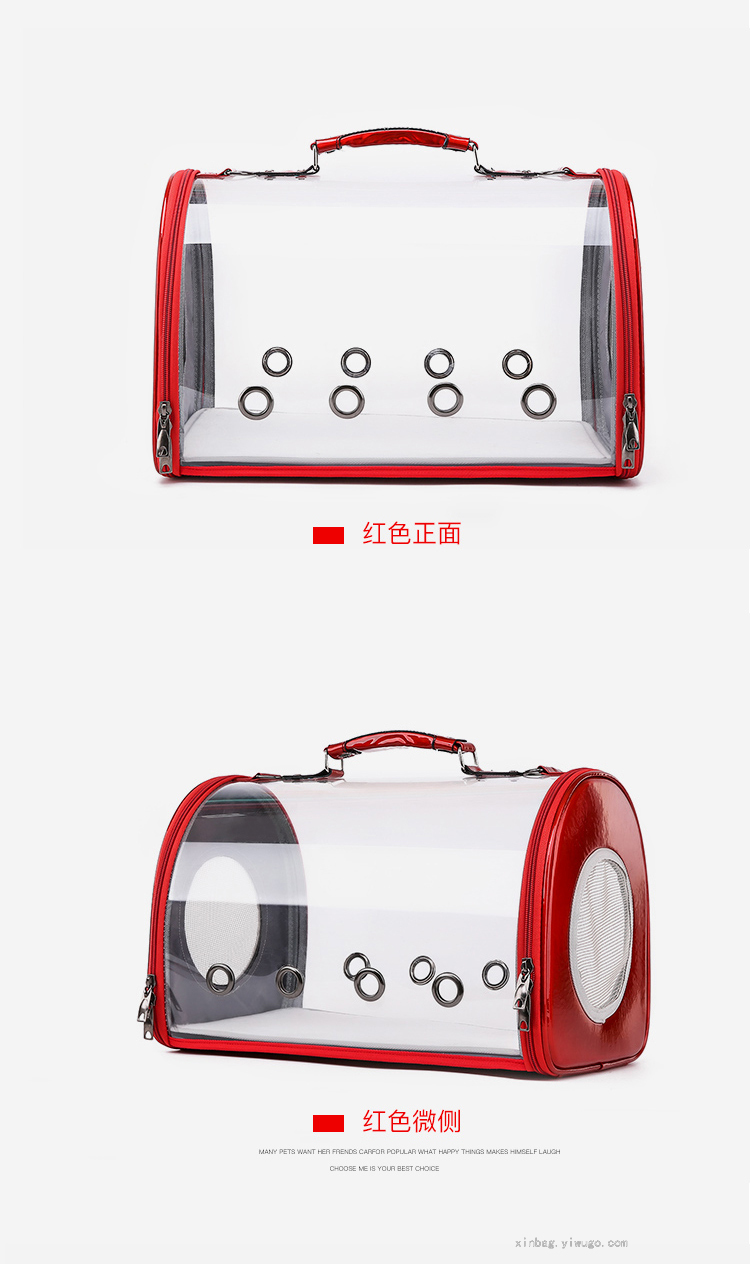 Cat Bag Outing Carry Bag Cat Pet Backpack Portable Crossbody Travel Space Capsule 5612