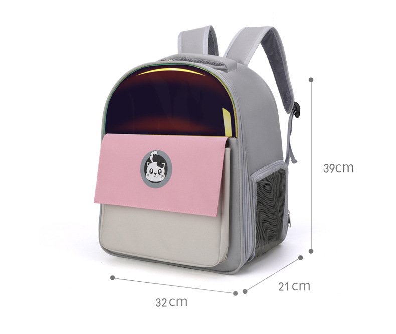 Pet Backpack Backpack Portable Cat School Bag Dog Bag Winter Cat Supplies Factory Direct Sales Supply Backpack