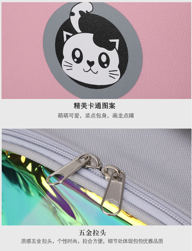 Pet Backpack Backpack Portable Cat School Bag Dog Bag Winter Cat Supplies Factory Direct Sales Supply Backpack