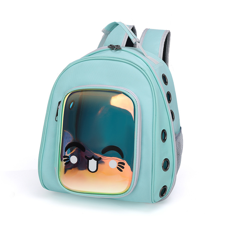 Spot Portable Cat Bag Space Capsule Laser Pet Backpack Large Capacity Backpack Cat Transparent Bag