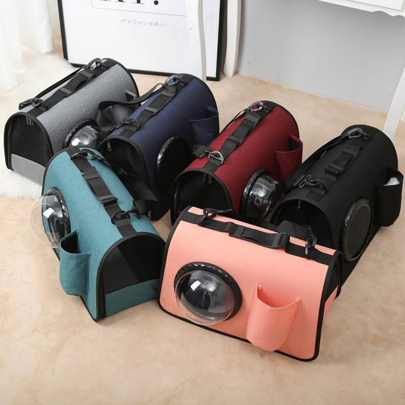 Pet Bag Spot Cat and Dog Portable Backpack Large Space Lightweight Portable One-Shoulder Pet Backpack
