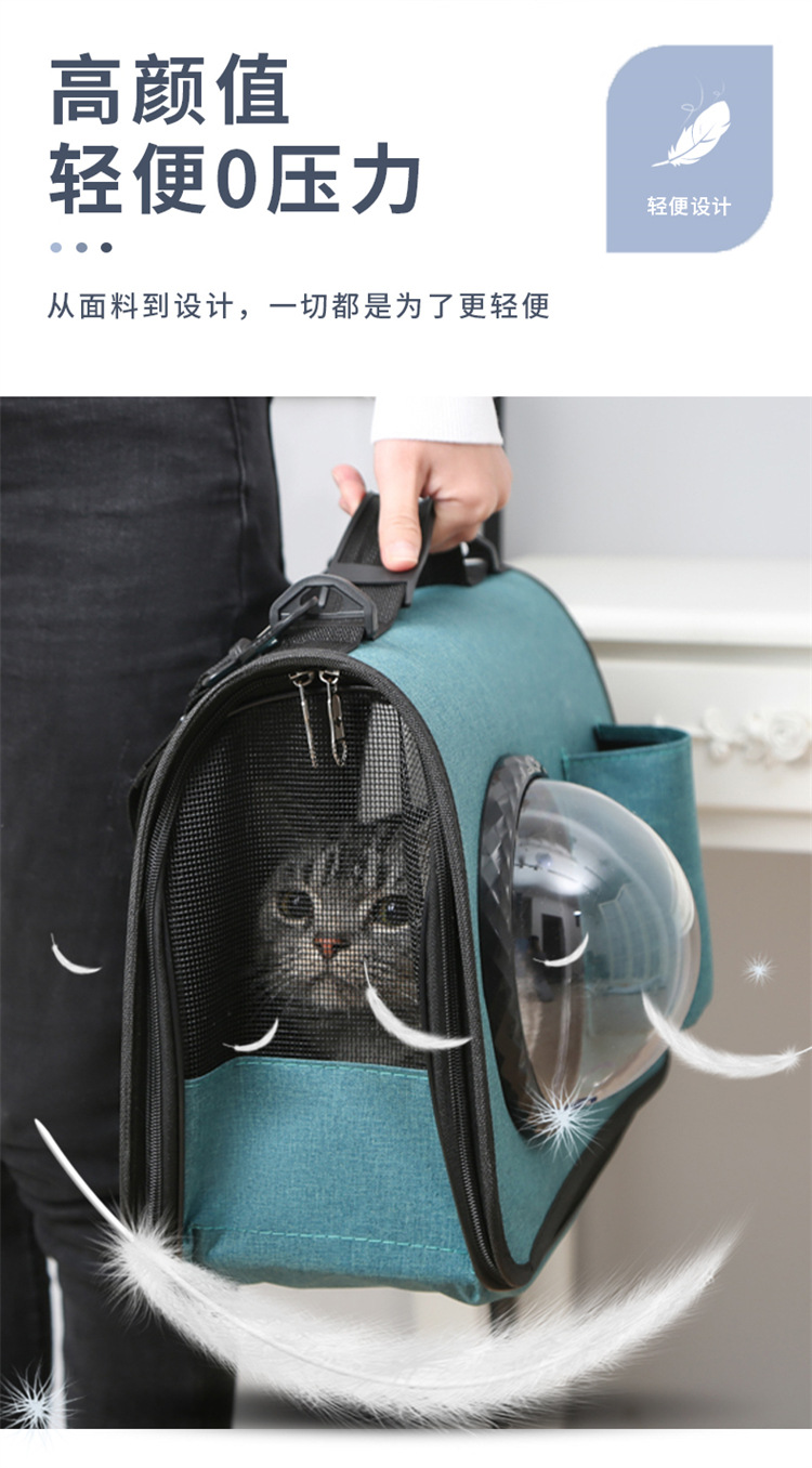 Pet Bag Spot Cat and Dog Portable Backpack Large Space Lightweight Portable One-Shoulder Pet Backpack Pet Bag Spot Cat and Dog Portable Backpack Large Space Lightweight Portable One-Shoulder Pet Backpack