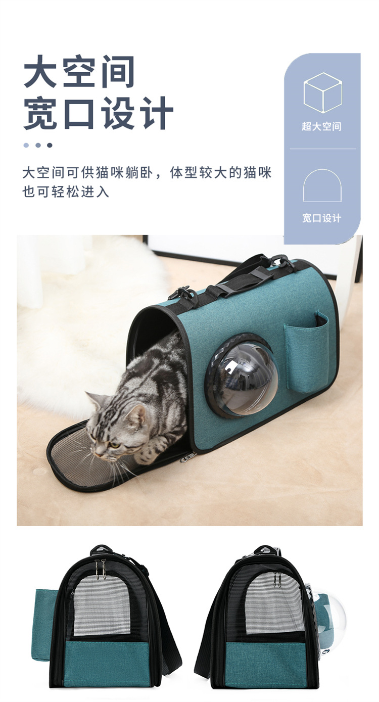 Pet Bag Spot Cat and Dog Portable Backpack Large Space Lightweight Portable One-Shoulder Pet Backpack Pet Bag Spot Cat and Dog Portable Backpack Large Space Lightweight Portable One-Shoulder Pet Backpack