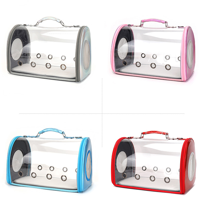 Space Capsule Cat Pet Backpack Transparent Dog Backpack out Breathable and Portable Pet Bag Chest Backpack