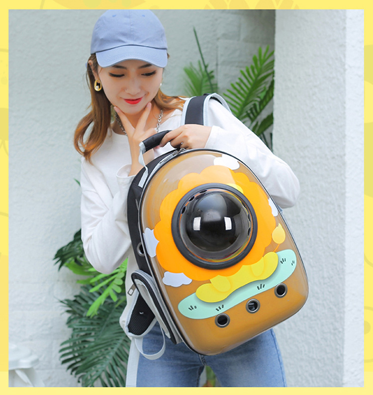 Space Capsule Cat Pet Backpack Transparent Dog Backpack out Breathable and Portable Pet Bag Chest Backpack Space Capsule Cat Pet Backpack Transparent Dog Backpack out Breathable and Portable Pet Bag Chest Backpack