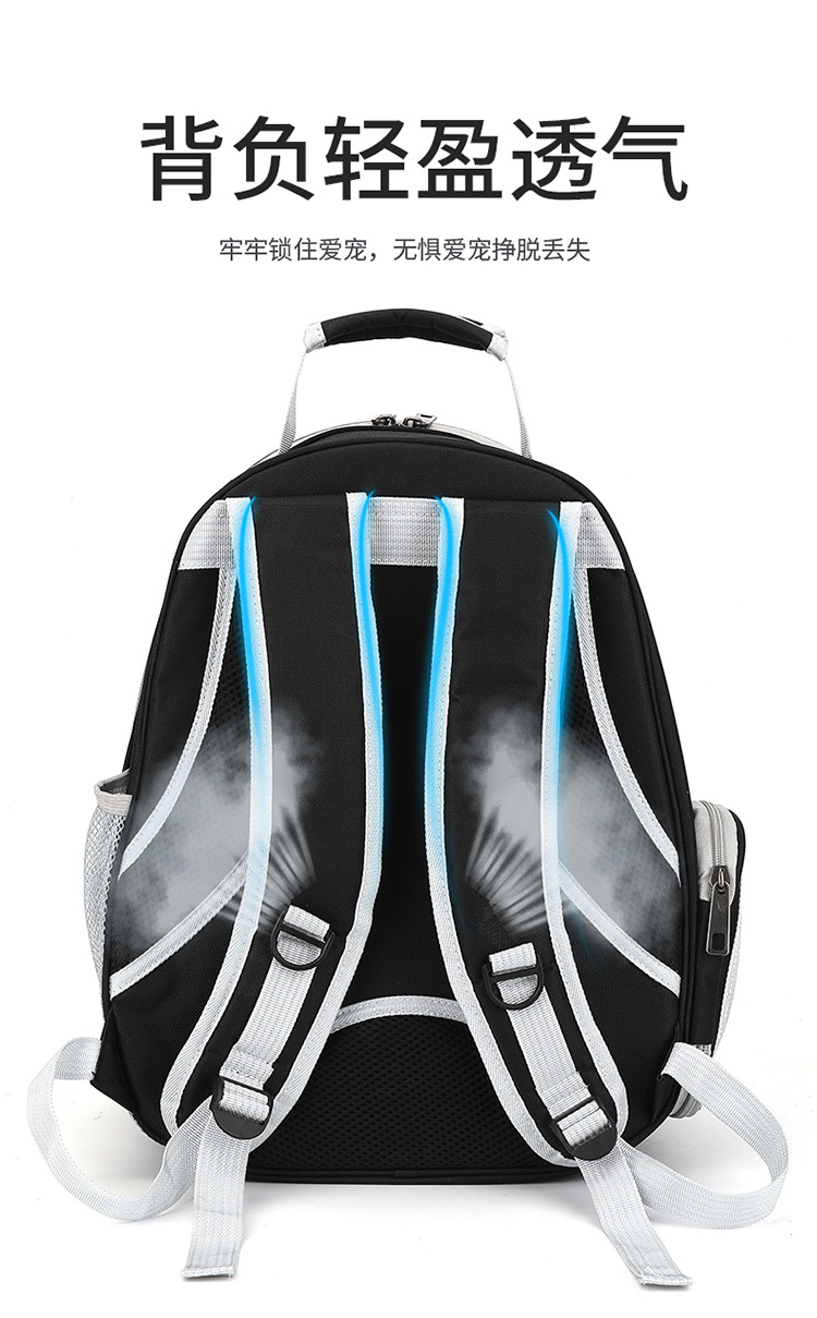 Cat Bag Pet Backpack Go out Portable Clear Space Capsule Pet Bag Go out Cat Supplies Breathable Backpack
