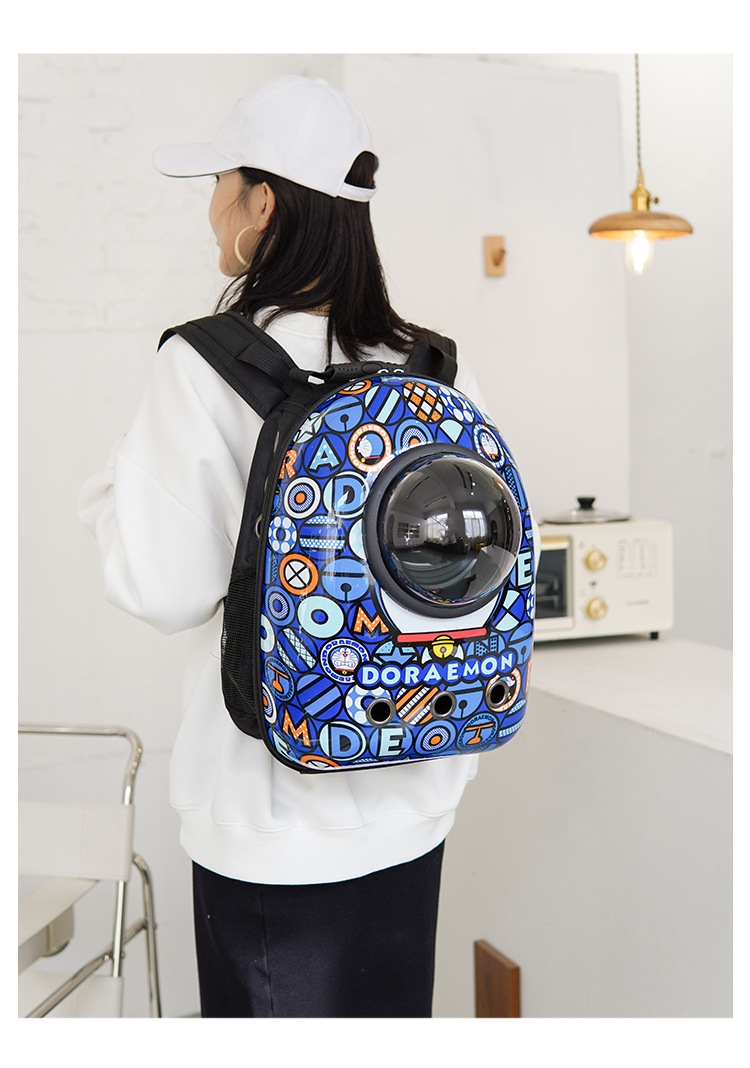 Factory Direct Sales Pet Bag Portable Astronaut Bag Cat Bag Dog Bag Pet Backpack Pet Supplies