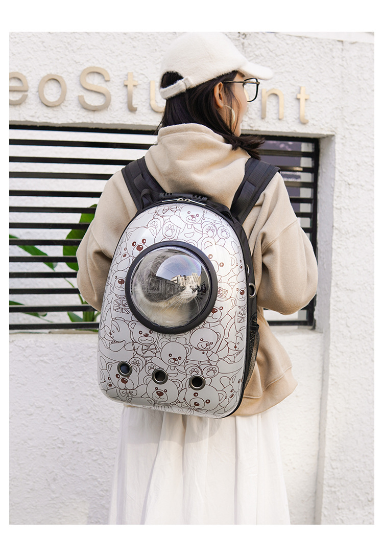 Factory Direct Sales Pet Bag Portable Astronaut Bag Cat Bag Dog Bag Pet Backpack Pet Supplies